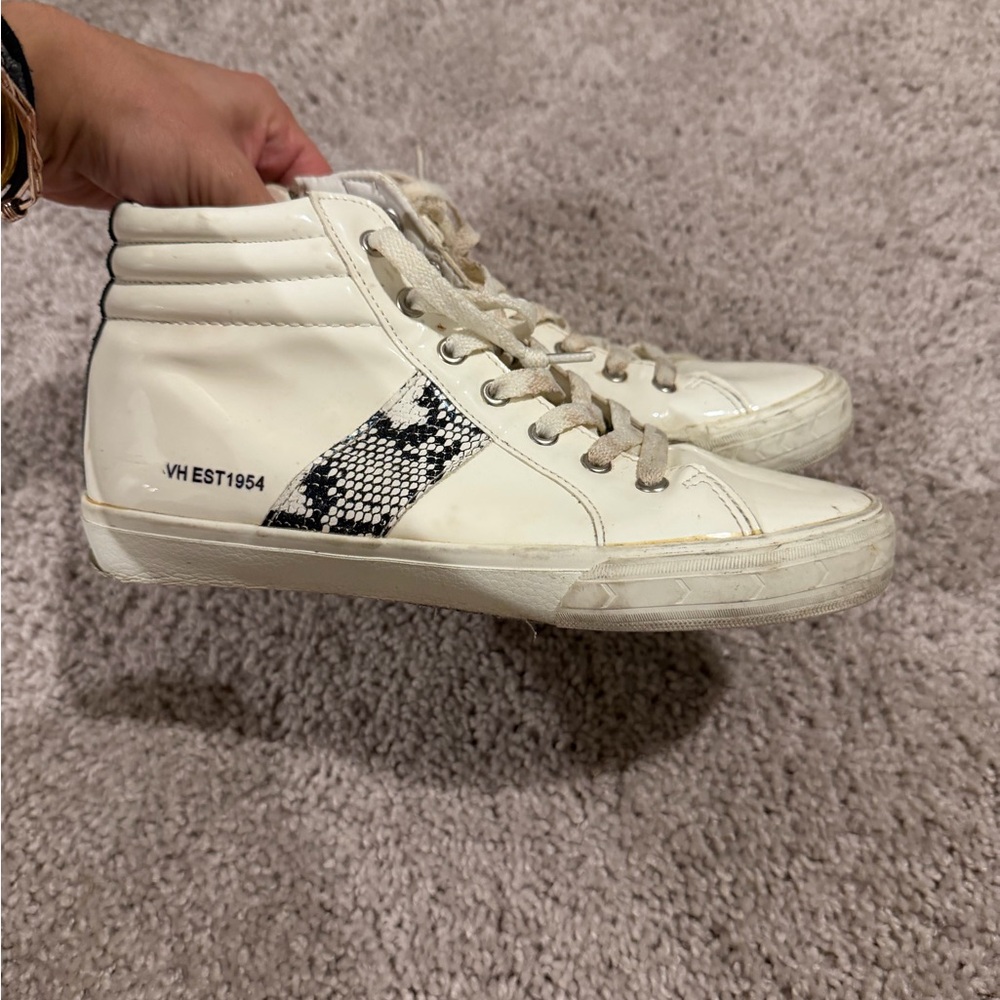 Vintage Havana Cream and Black Sneakers